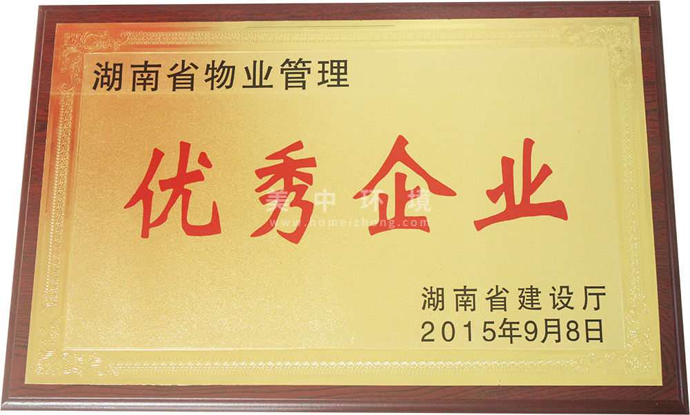 湖南省物業管理優秀企業.png